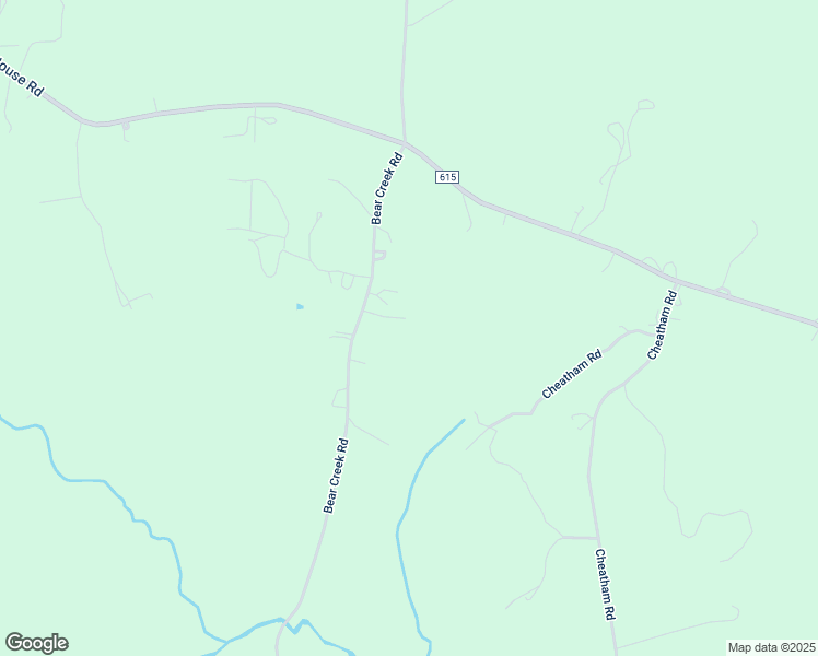 map of restaurants, bars, coffee shops, grocery stores, and more near 7626 Bear Creek Road in Gladys