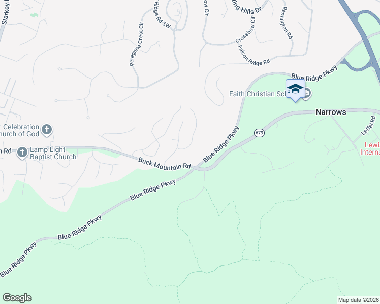 map of restaurants, bars, coffee shops, grocery stores, and more near 4017 Overlook Trail Drive in Cave Spring