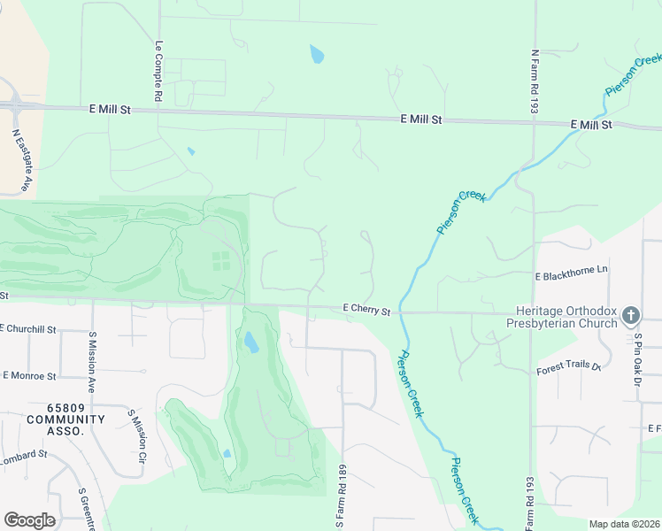 map of restaurants, bars, coffee shops, grocery stores, and more near 436 South Mumford Avenue in Springfield