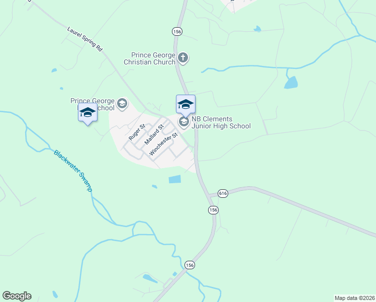 map of restaurants, bars, coffee shops, grocery stores, and more near 8007 Malboro Avenue in Prince George