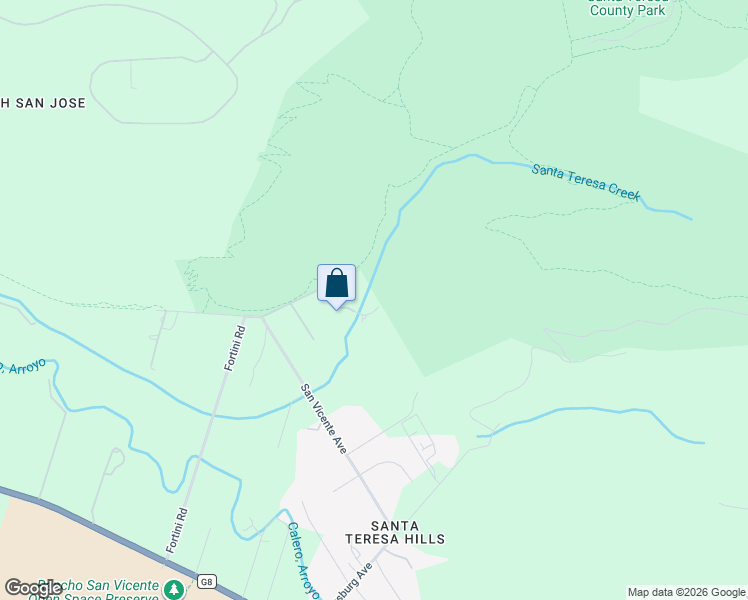 map of restaurants, bars, coffee shops, grocery stores, and more near 22000 Fortini Road in San Jose