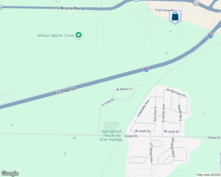 map of restaurants, bars, coffee shops, grocery stores, and more near 690 South Wiley Way in Springfield