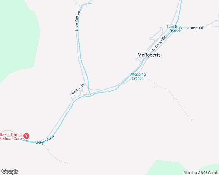 map of restaurants, bars, coffee shops, grocery stores, and more near 2801 Banmill Bottom Road in McRoberts