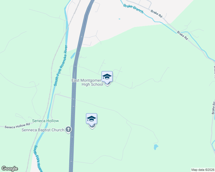 map of restaurants, bars, coffee shops, grocery stores, and more near 4695 Crosier Road in Elliston
