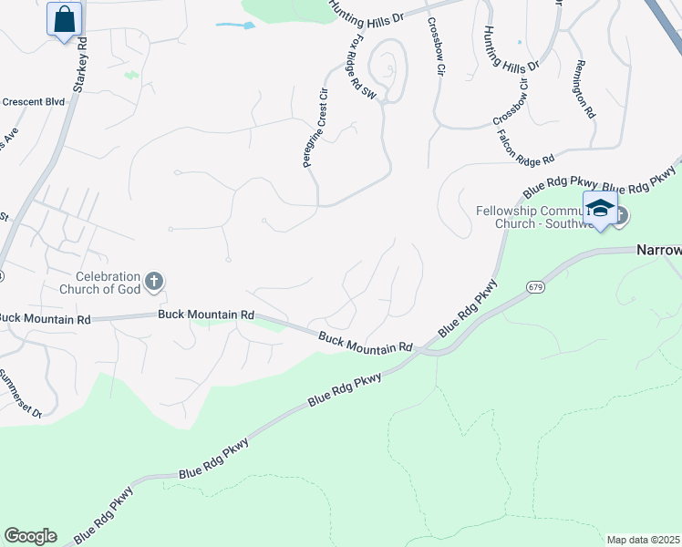 map of restaurants, bars, coffee shops, grocery stores, and more near 4338 William Court in Cave Spring