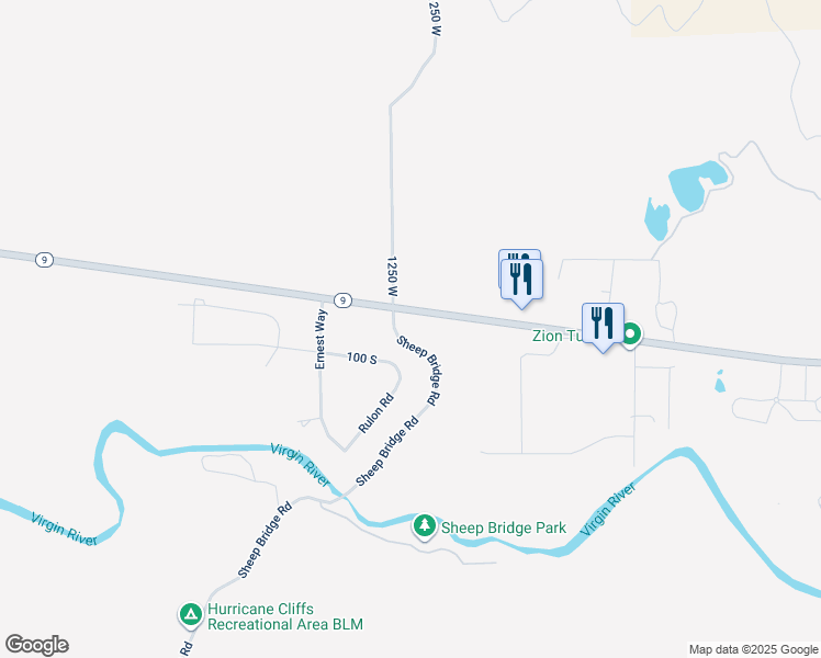 map of restaurants, bars, coffee shops, grocery stores, and more near in Virgin