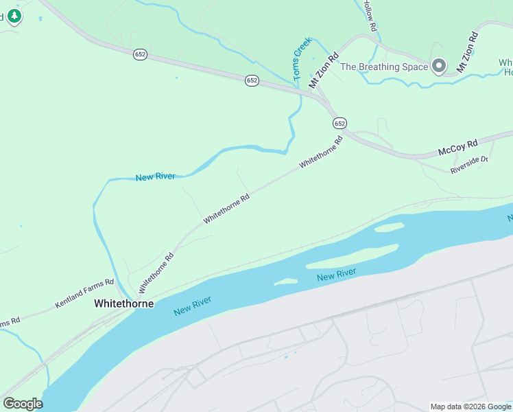 map of restaurants, bars, coffee shops, grocery stores, and more near 4989 Whitethorne Road in Blacksburg