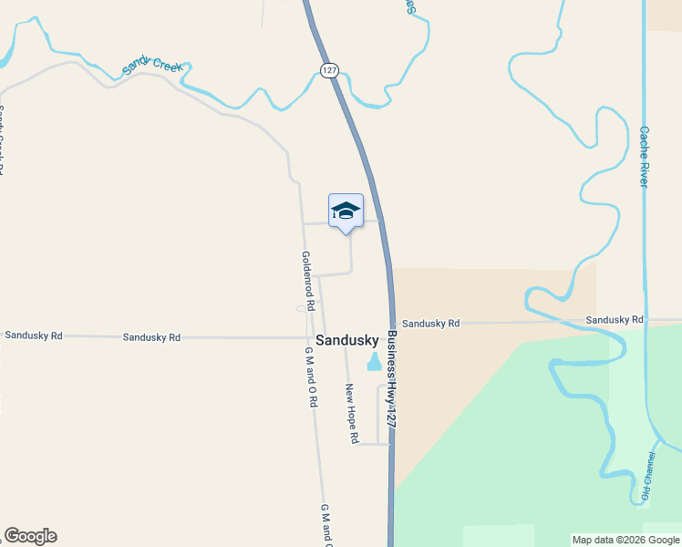 map of restaurants, bars, coffee shops, grocery stores, and more near 25383 Big Bend Road in Tamms