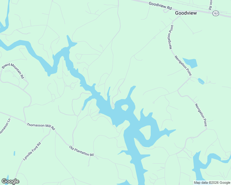 map of restaurants, bars, coffee shops, grocery stores, and more near 1322-1498 Rabbitt Run Road in Goodview