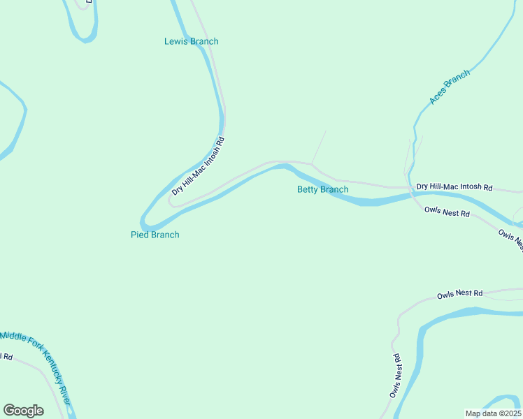 map of restaurants, bars, coffee shops, grocery stores, and more near 3625 Lower McIntosh Road in Hyden