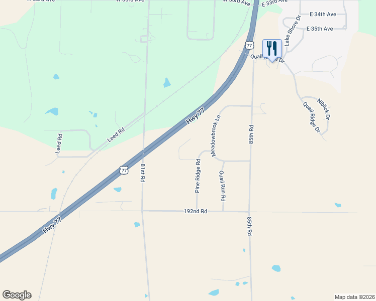 map of restaurants, bars, coffee shops, grocery stores, and more near 118 Mays Road in Winfield