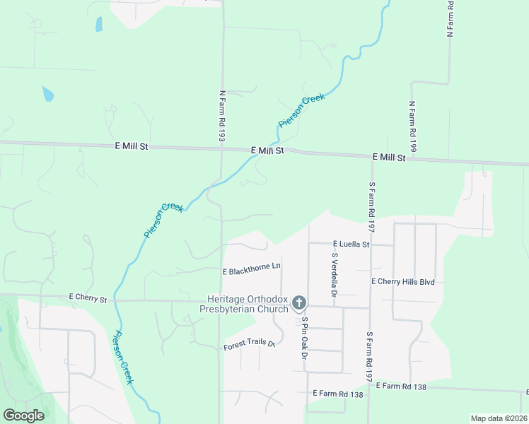 map of restaurants, bars, coffee shops, grocery stores, and more near 4671 East Beaux Creek Lane in Springfield