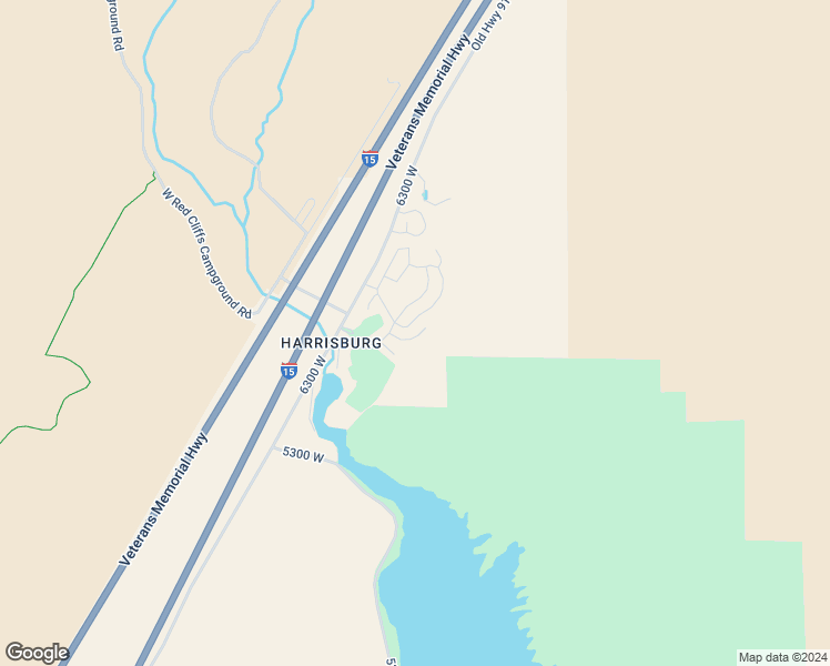 map of restaurants, bars, coffee shops, grocery stores, and more near 18 Mountain View in Hurricane