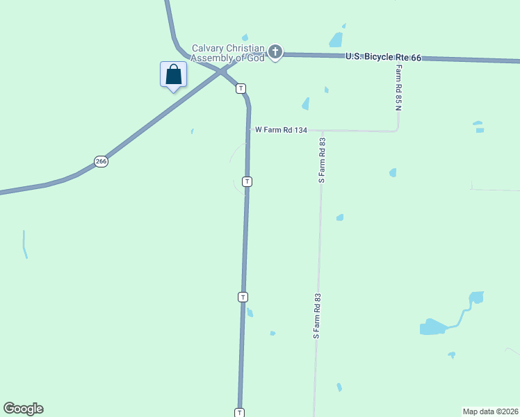 map of restaurants, bars, coffee shops, grocery stores, and more near 545 State Highway T in Springfield