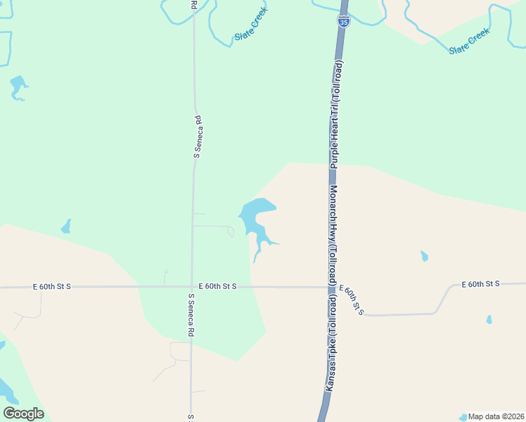 map of restaurants, bars, coffee shops, grocery stores, and more near 574 South Seneca Road in Wellington