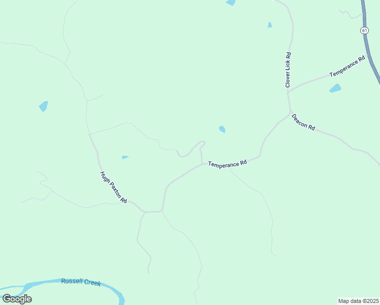 map of restaurants, bars, coffee shops, grocery stores, and more near D Montgomery Road in Green County