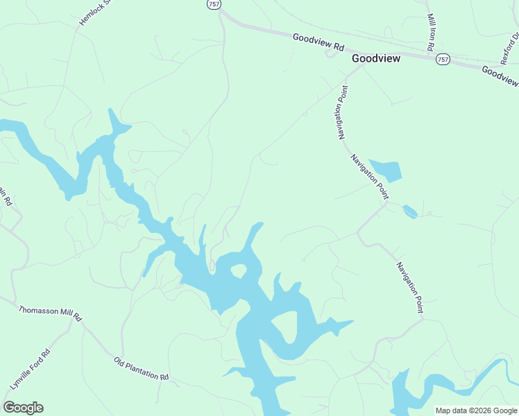 map of restaurants, bars, coffee shops, grocery stores, and more near 1655 Carroll Road in Goodview