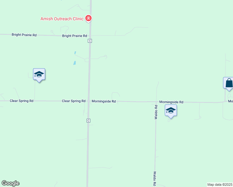 map of restaurants, bars, coffee shops, grocery stores, and more near 177 Morningside Road in Seymour