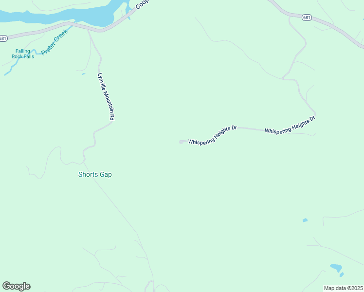 map of restaurants, bars, coffee shops, grocery stores, and more near 1355 Whispering Heights Drive in Hardy
