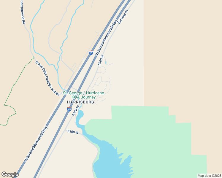 map of restaurants, bars, coffee shops, grocery stores, and more near 45 Redbluff Drive in Hurricane