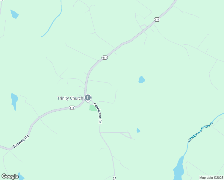 map of restaurants, bars, coffee shops, grocery stores, and more near 14035 Browns Road in Church Road