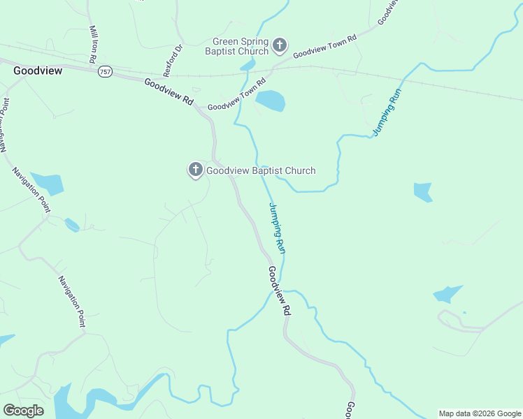 map of restaurants, bars, coffee shops, grocery stores, and more near 8522 Goodview Road in Vinton