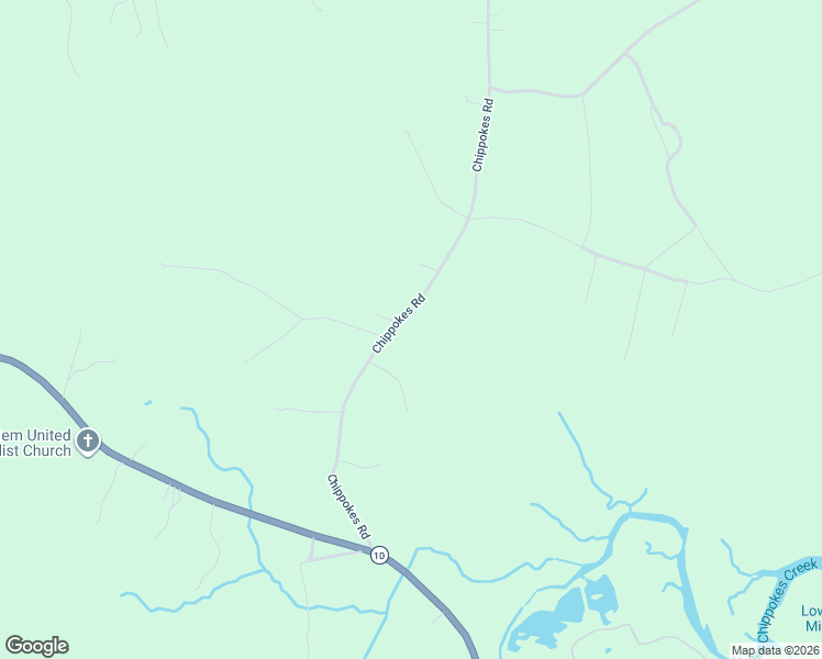 map of restaurants, bars, coffee shops, grocery stores, and more near 7511 Chippokes Road in Spring Grove