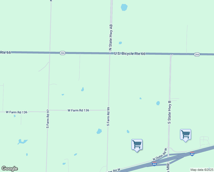 map of restaurants, bars, coffee shops, grocery stores, and more near 329 Elwood Road in Springfield