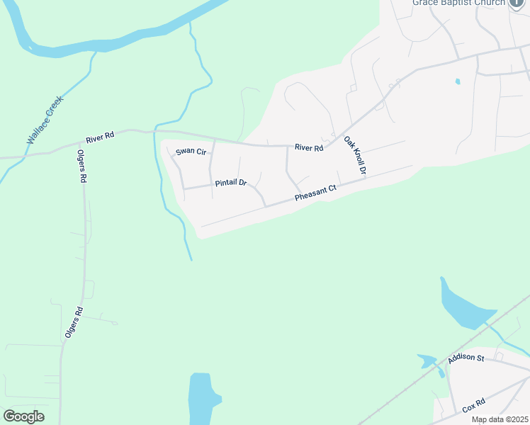 map of restaurants, bars, coffee shops, grocery stores, and more near 22925 Pheasant Court in Petersburg