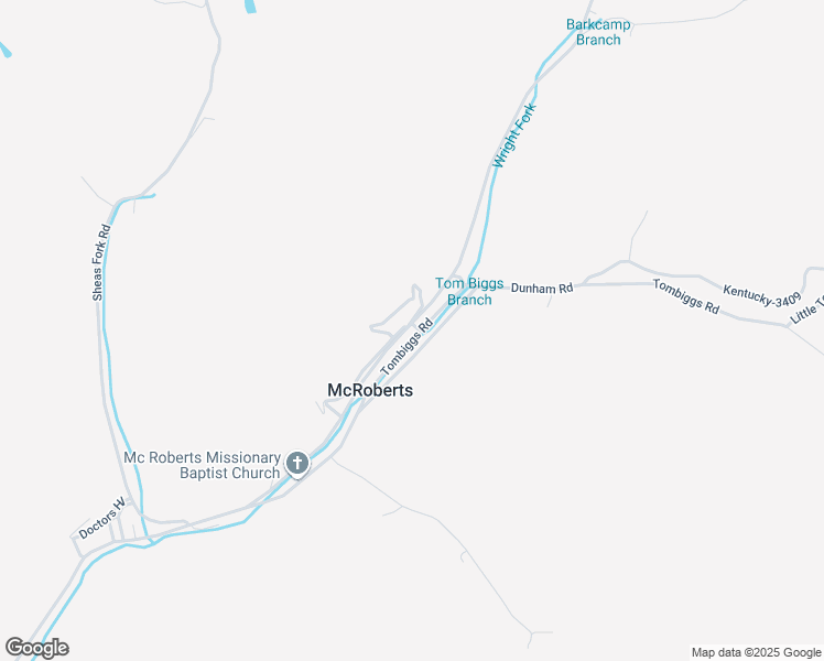 map of restaurants, bars, coffee shops, grocery stores, and more near 35 Chopping Branch Road in McRoberts