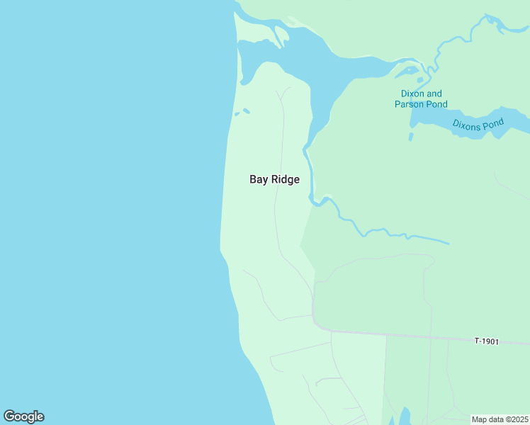 map of restaurants, bars, coffee shops, grocery stores, and more near 1920 T-1901 in Cape Charles