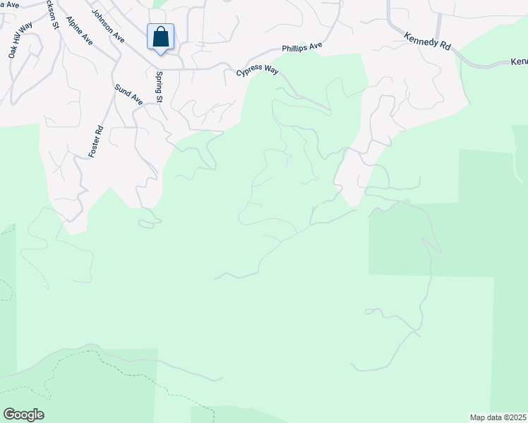 map of restaurants, bars, coffee shops, grocery stores, and more near 16227 Maya Way in Los Gatos