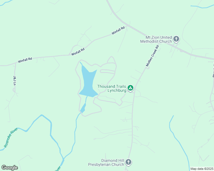 map of restaurants, bars, coffee shops, grocery stores, and more near 405 Mollies Creek Road in Gladys