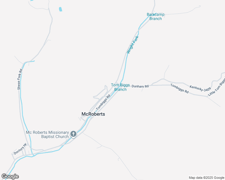 map of restaurants, bars, coffee shops, grocery stores, and more near 3095 Banmill Bottom Road in McRoberts