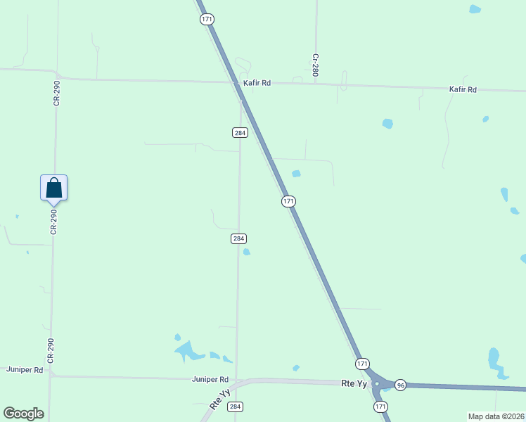 map of restaurants, bars, coffee shops, grocery stores, and more near 10742 County Road 284 in Carl Junction