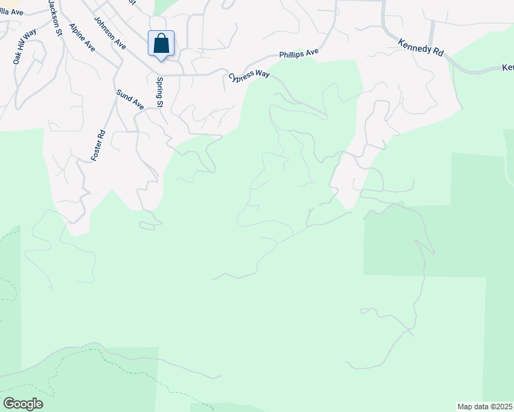map of restaurants, bars, coffee shops, grocery stores, and more near 16227 Maya Way in Los Gatos