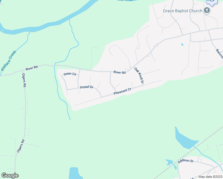 map of restaurants, bars, coffee shops, grocery stores, and more near 4406 Logan Knoll Lane in Petersburg