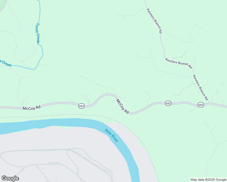 map of restaurants, bars, coffee shops, grocery stores, and more near 3874 McCoy Road in Blacksburg