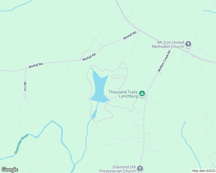 map of restaurants, bars, coffee shops, grocery stores, and more near 405 Mollies Creek Road in Gladys
