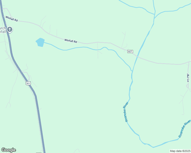 map of restaurants, bars, coffee shops, grocery stores, and more near 915 Winfall Road in Gladys