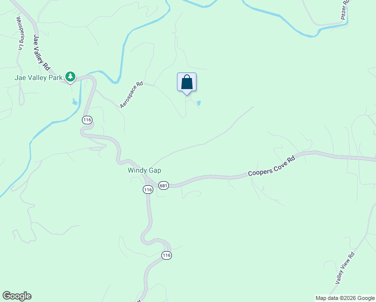 map of restaurants, bars, coffee shops, grocery stores, and more near 4300-4500 Windy Gap Drive in Hardy