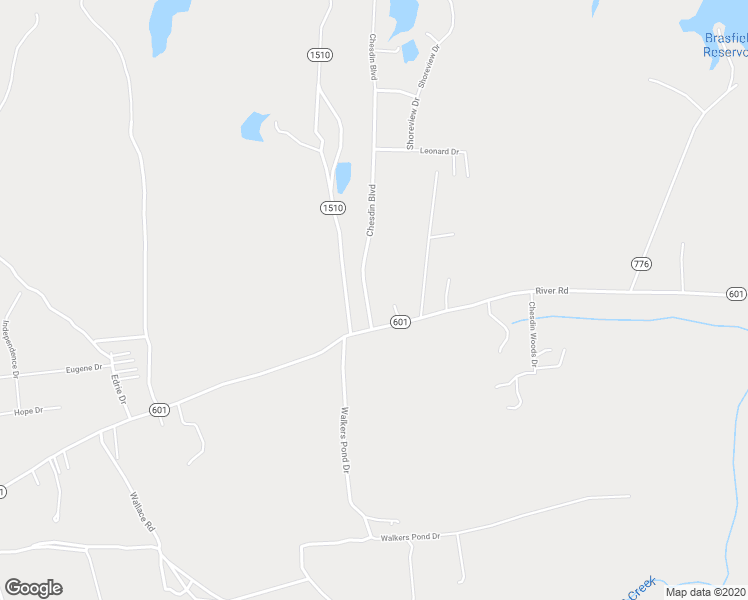 map of restaurants, bars, coffee shops, grocery stores, and more near 4407 Chesdin Boulevard in Sutherland