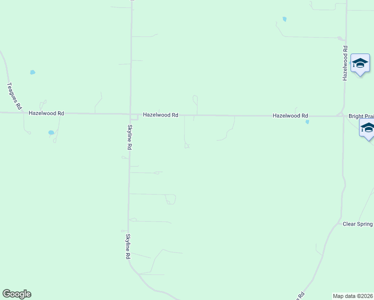 map of restaurants, bars, coffee shops, grocery stores, and more near 2362 Hazelwood Road in Seymour