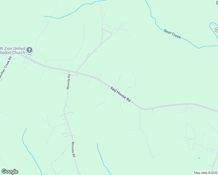 map of restaurants, bars, coffee shops, grocery stores, and more near 6386 Red House Road in Rustburg