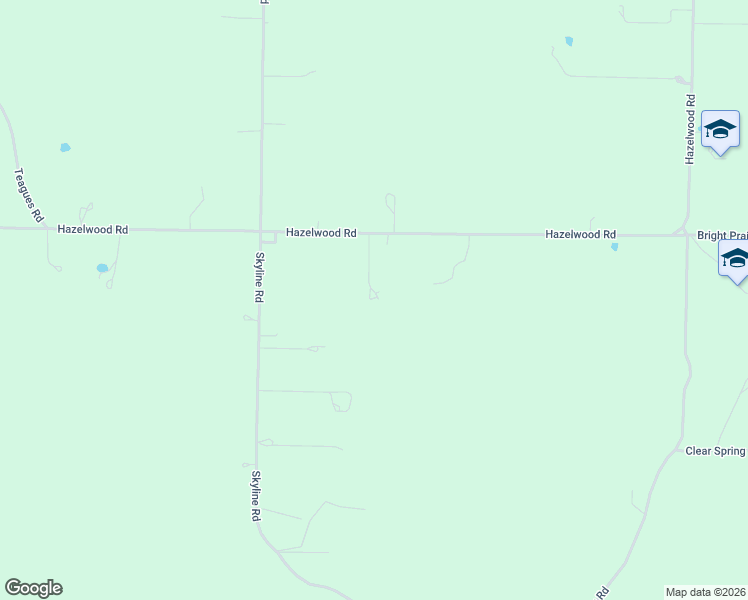 map of restaurants, bars, coffee shops, grocery stores, and more near 2362 Hazelwood Road in Seymour