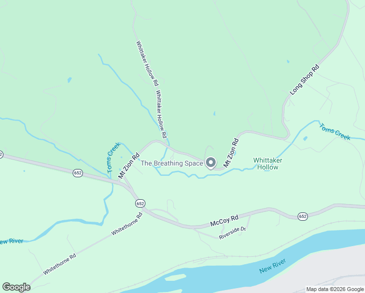 map of restaurants, bars, coffee shops, grocery stores, and more near 5000 Long Shop Road in Blacksburg