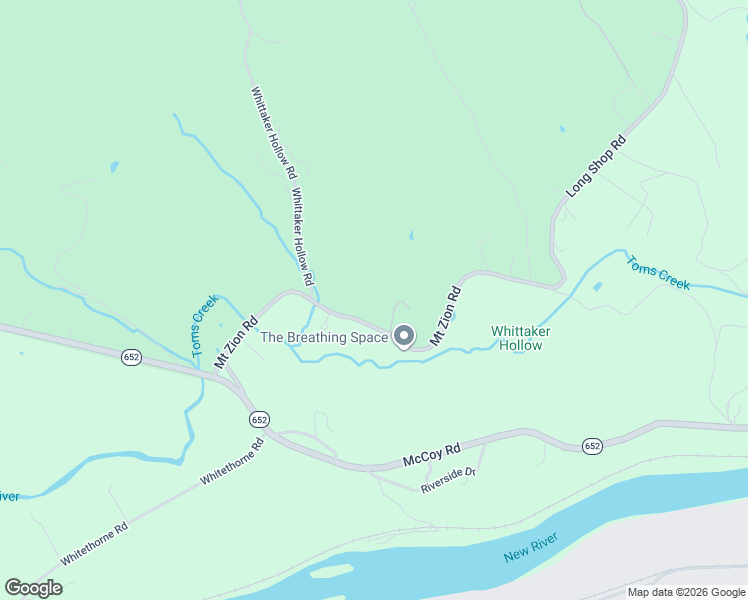 map of restaurants, bars, coffee shops, grocery stores, and more near 4980 Long Shop Road in Blacksburg