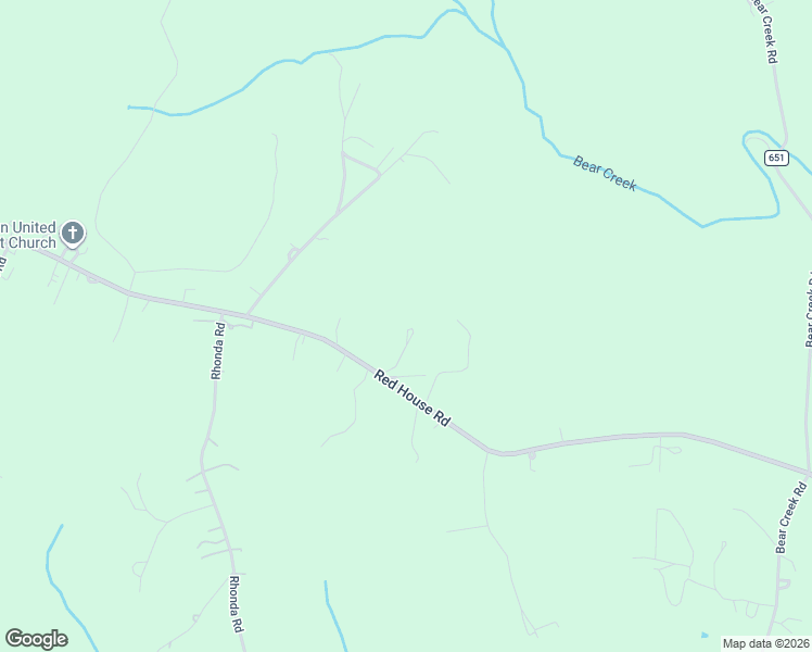 map of restaurants, bars, coffee shops, grocery stores, and more near 6386 Red House Road in Rustburg