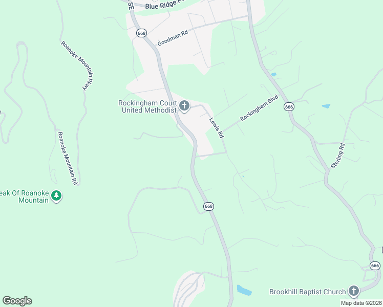 map of restaurants, bars, coffee shops, grocery stores, and more near 4709 Yellow Mountain Road in Roanoke