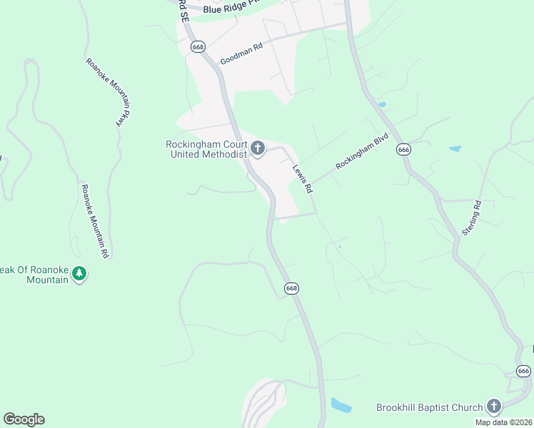 map of restaurants, bars, coffee shops, grocery stores, and more near 4709 Yellow Mountain Road in Roanoke